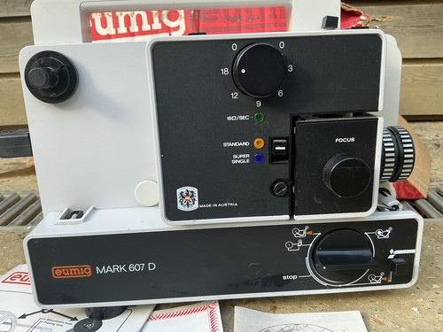 Eumig mark 607 projector - eumig, d